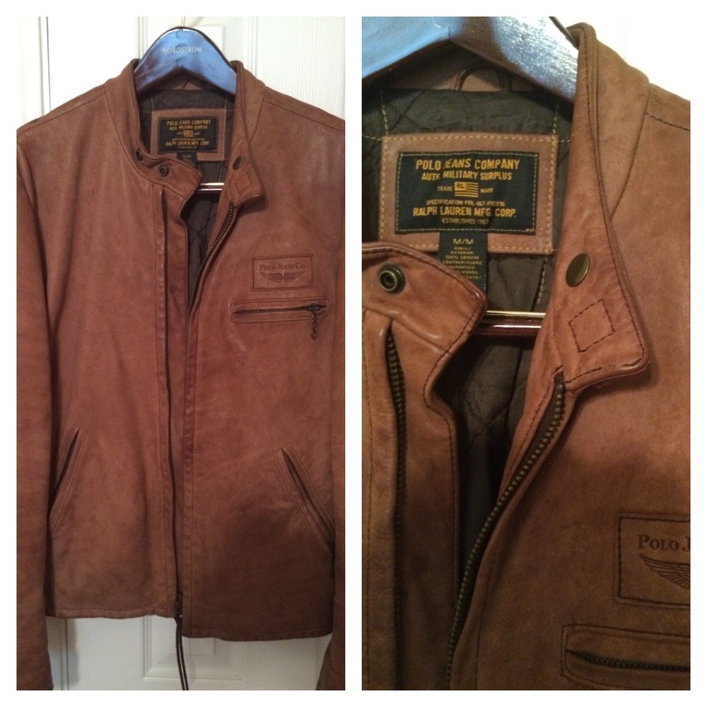 Leather jacket